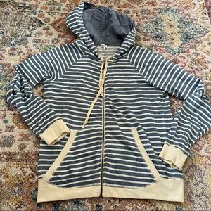 Splendid slouchy terry cotton hoodie